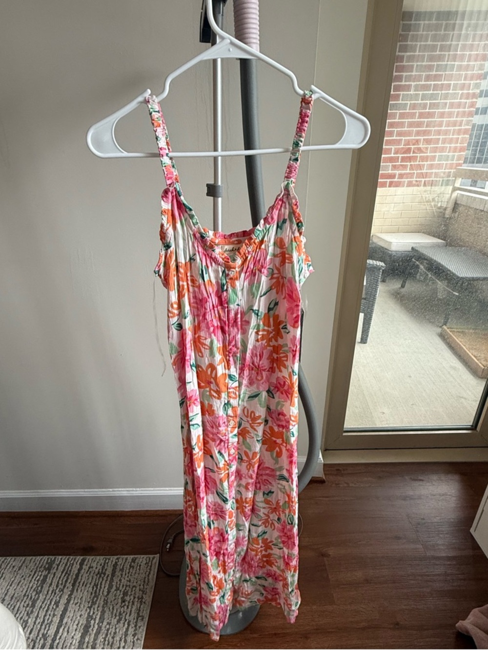 Floral Maxi Sundress with Spaghetti Straps